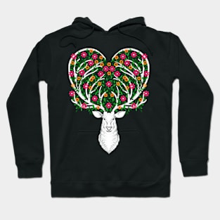 Blooming Deer II Hoodie